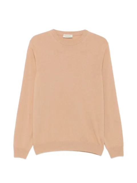 SERGIO MORETTI FIRENZE crew-neck ribbed-trim sweater