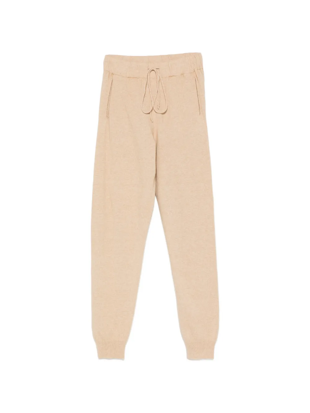 SERGIO MORETTI FIRENZE drawstring-waistband track pants - Toni neutri