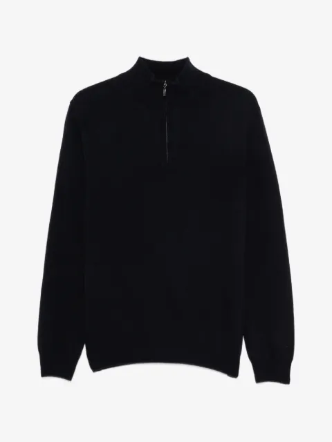 SERGIO MORETTI FIRENZE half-zip sweater