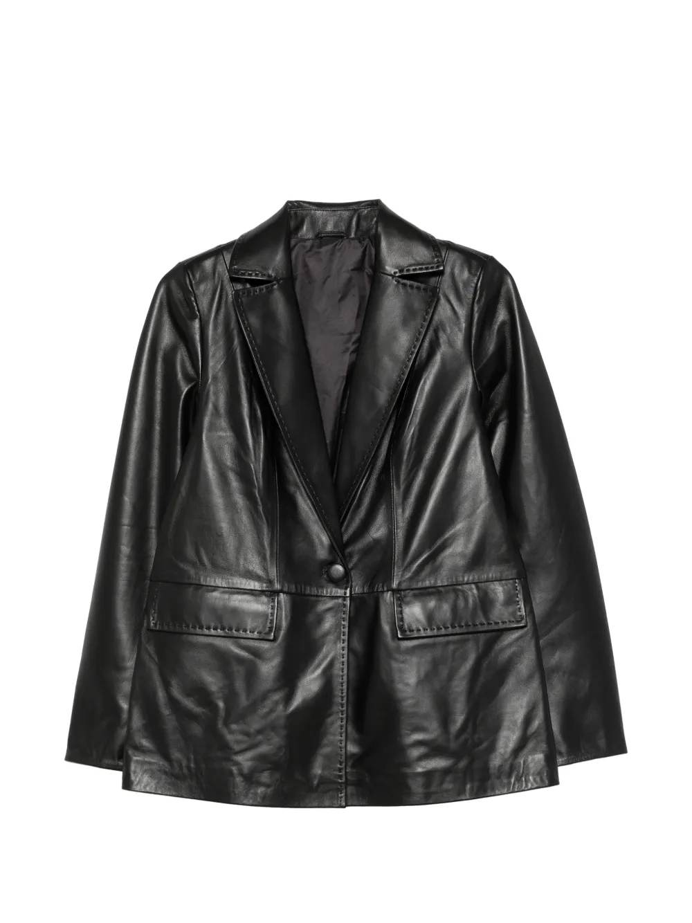 ADRIANNA FERETTI Giacca con revers classici - Nero