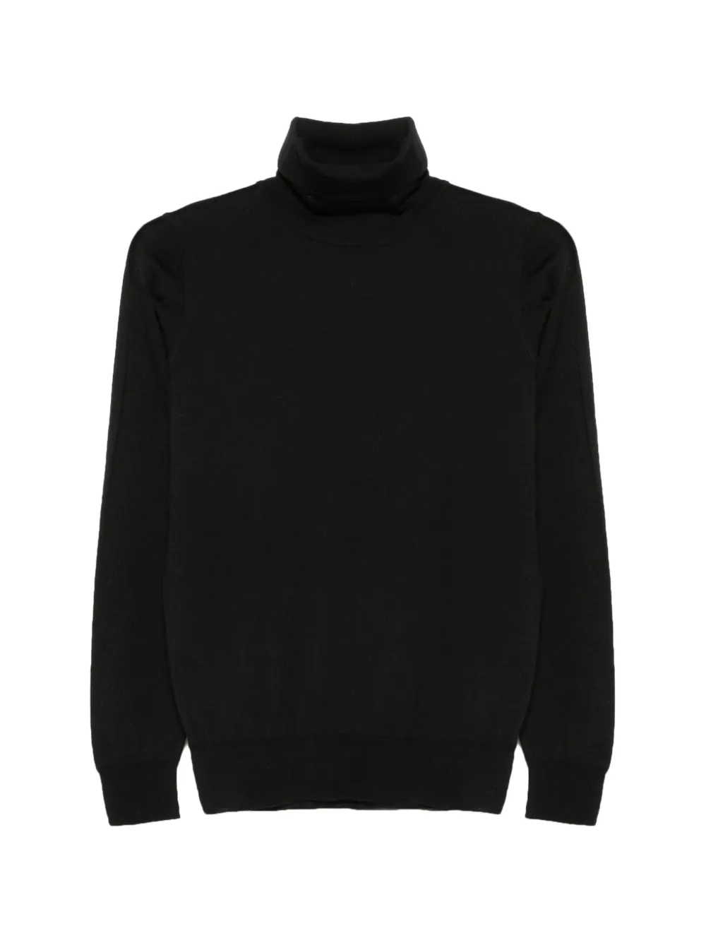 SERGIO MORETTI FIRENZE roll-neck long-sleeve sweater - Nero