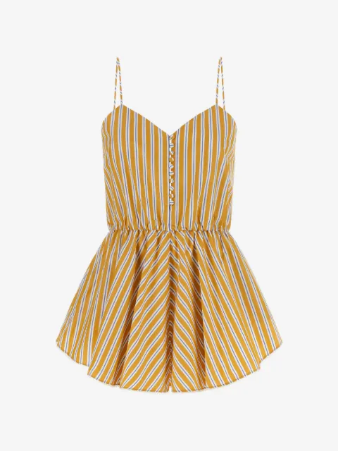 THE ANDAMANE jumpsuit corto Celeste