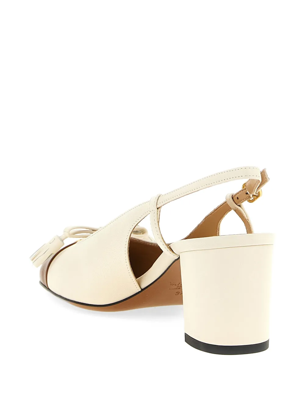 Valentino Garavani Valet Du Roi bow-detail pumps Beige