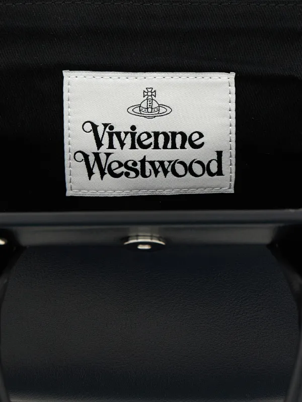 Vivienne Westwood Pamela logo-plaque Tote Bag | Black | FARFETCH