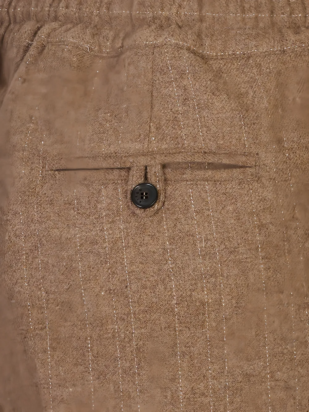 Kiton Broek met trekkoord Bruin