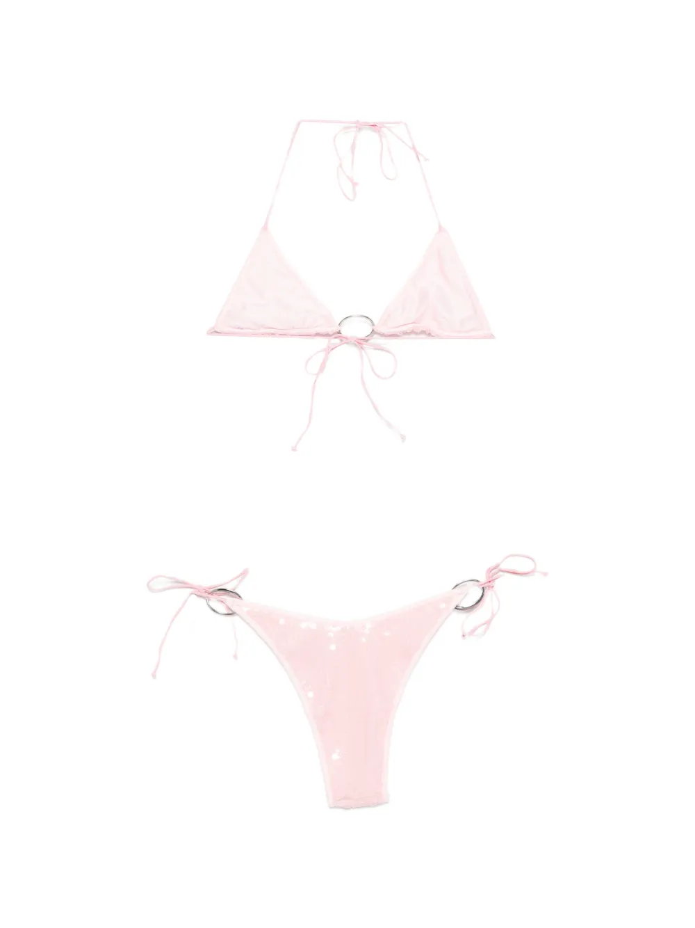  Oséree Sequin-embellishment Bikini - Rosa 