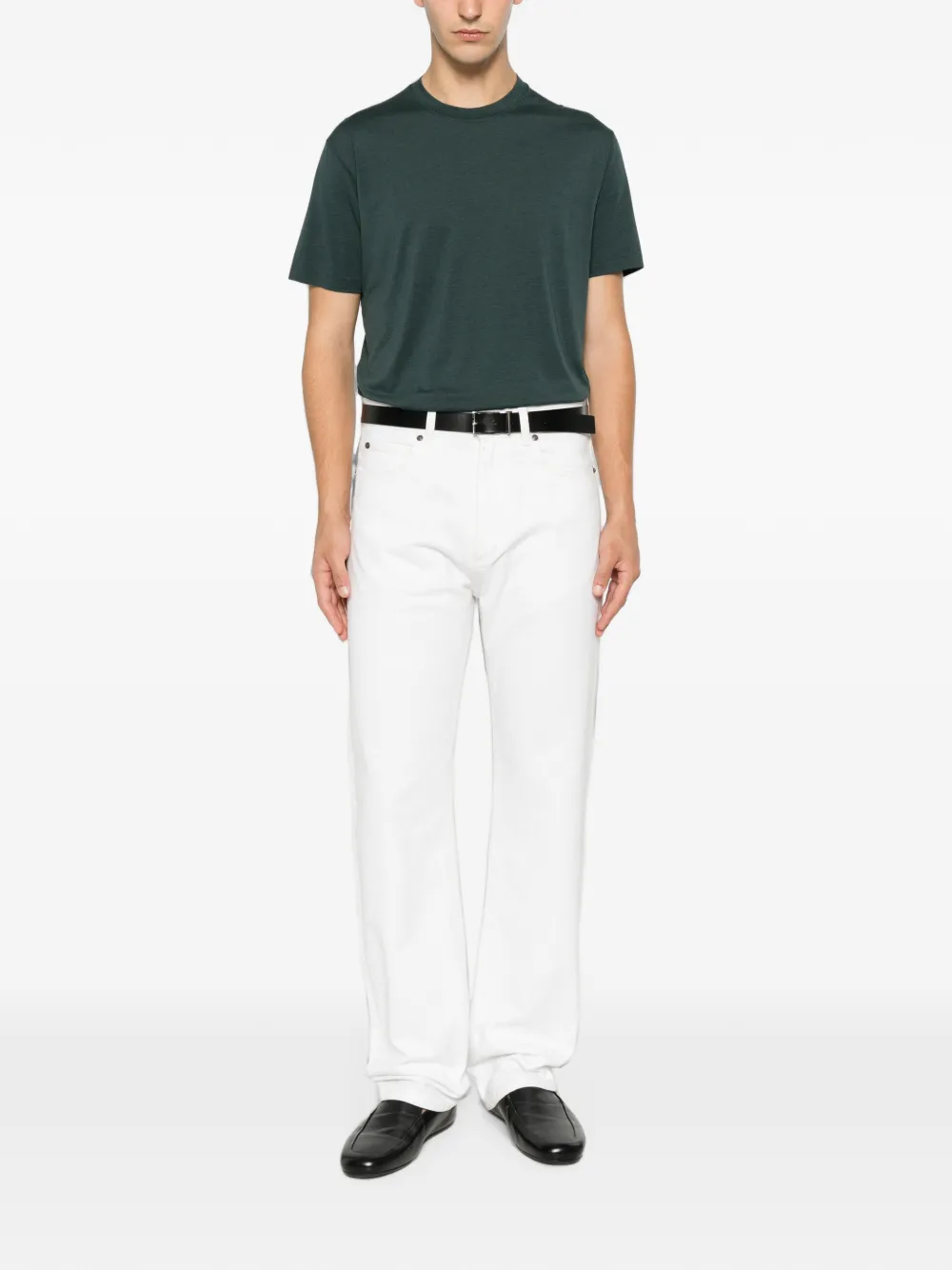 TOM FORD T-shirt met ronde hals Groen