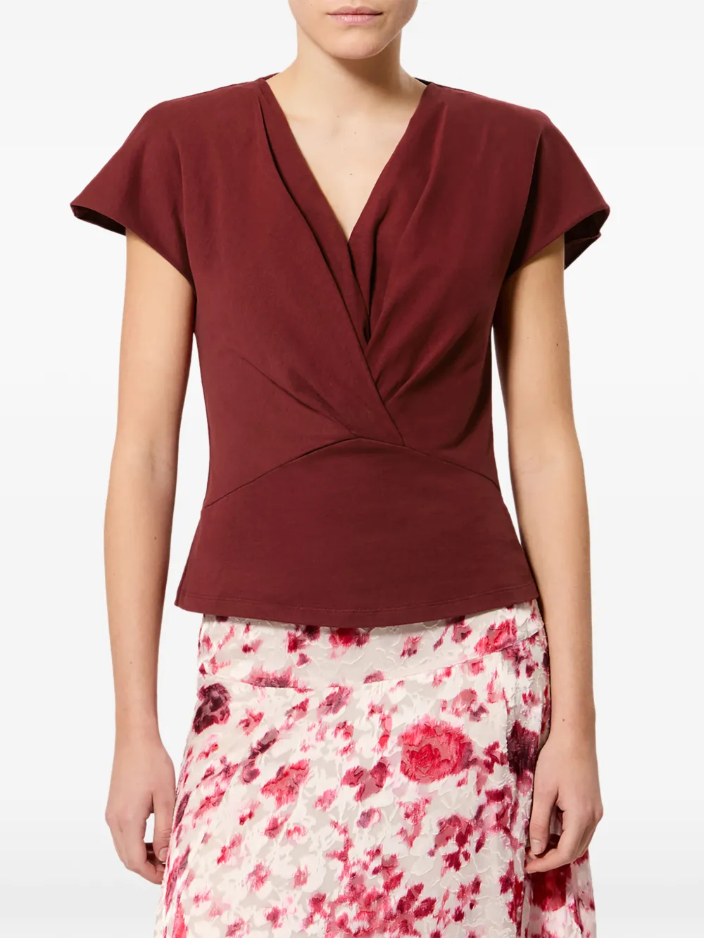 ISABEL MARANT Nadrine T-shirt Rood