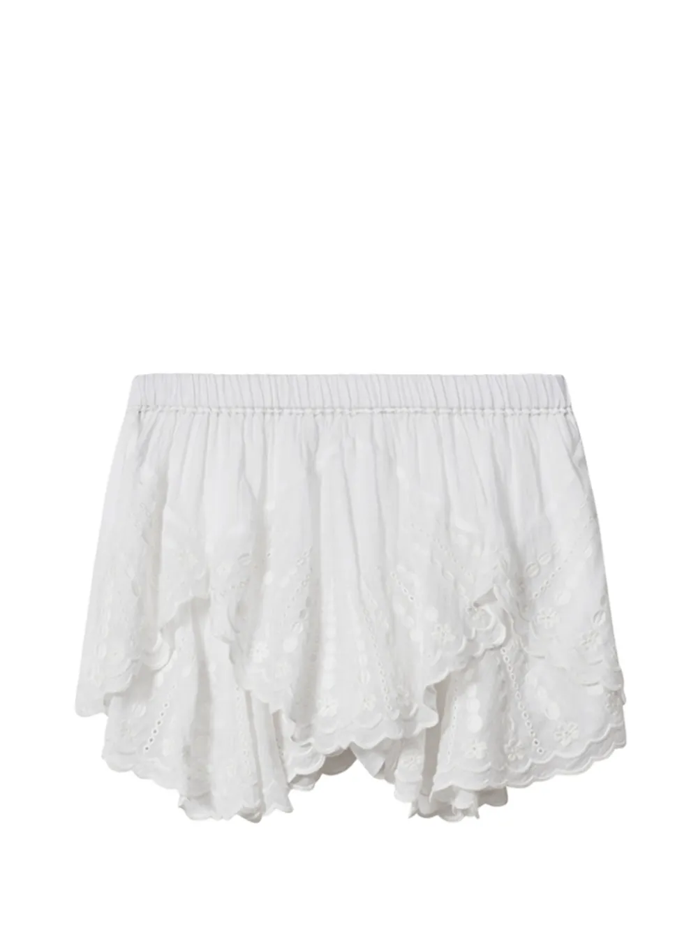 MARANT ÉTOILE Shorts Layale - Bianco