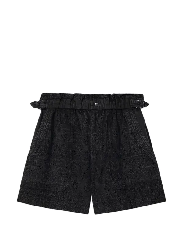 Marant Étoile Kisha Shorts in Black