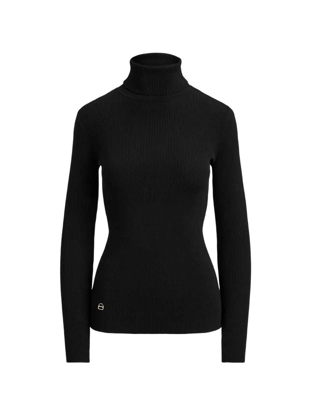 Lauren Ralph Lauren rib-knit turtleneck sweater - Nero