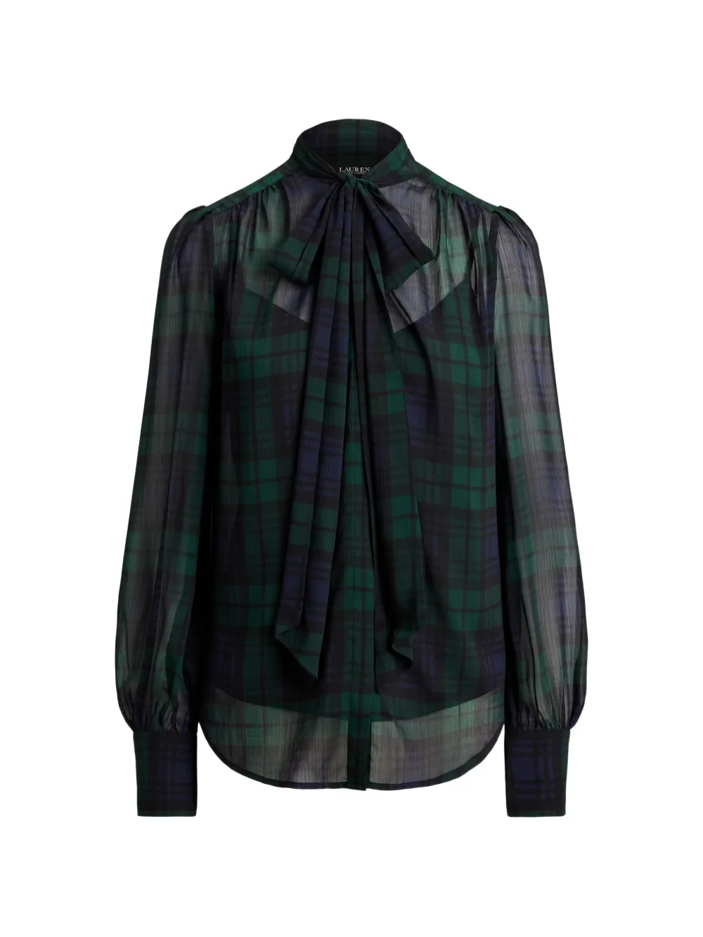 Lauren Ralph Lauren Blusa con stampa tartan