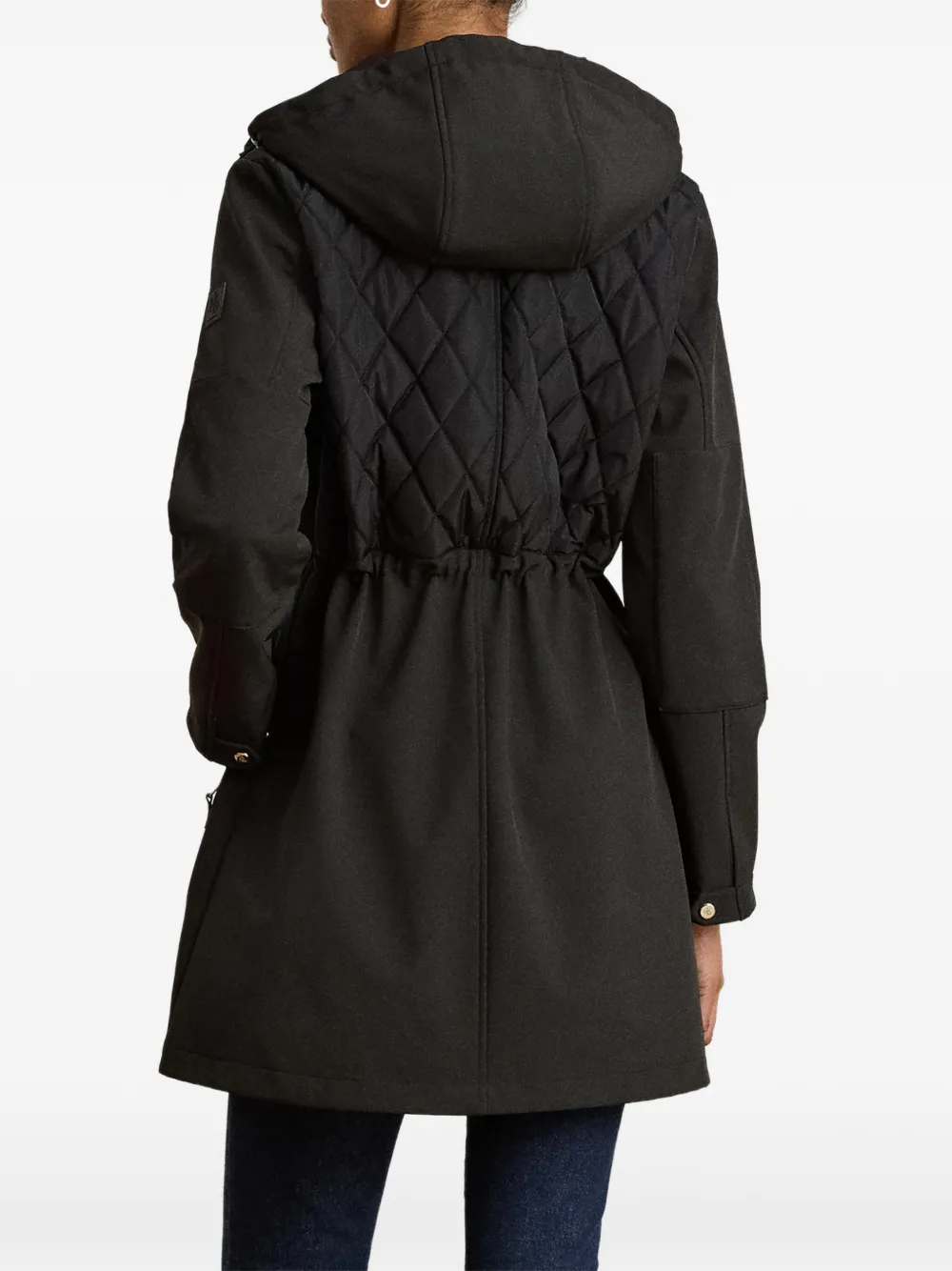 Lauren Ralph Lauren Gewatteerde parka Zwart
