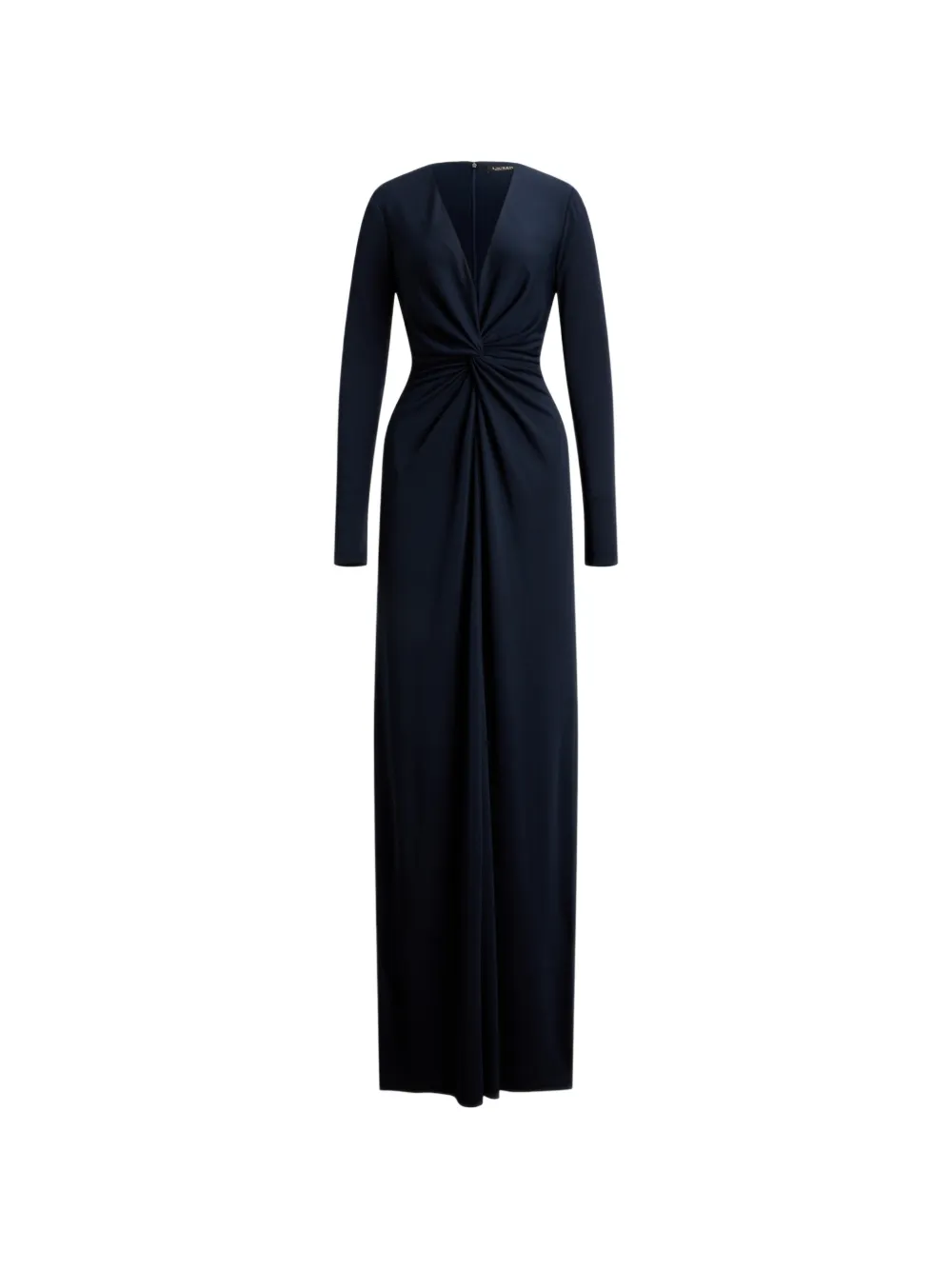 Lauren Ralph Lauren Abito lungo con scollo a V - Blu