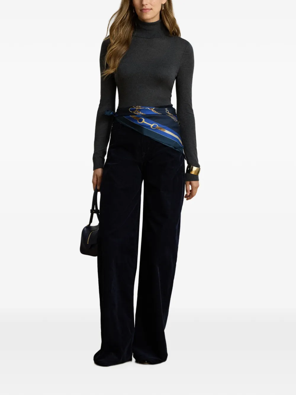 Lauren Ralph Lauren Coltrui met logoplakkaat Grijs