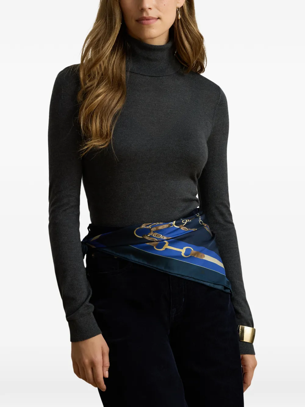 Lauren Ralph Lauren Coltrui met logoplakkaat Grijs