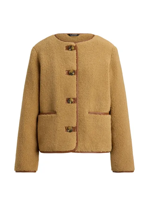 Lauren Ralph Lauren teddy-texture jacket