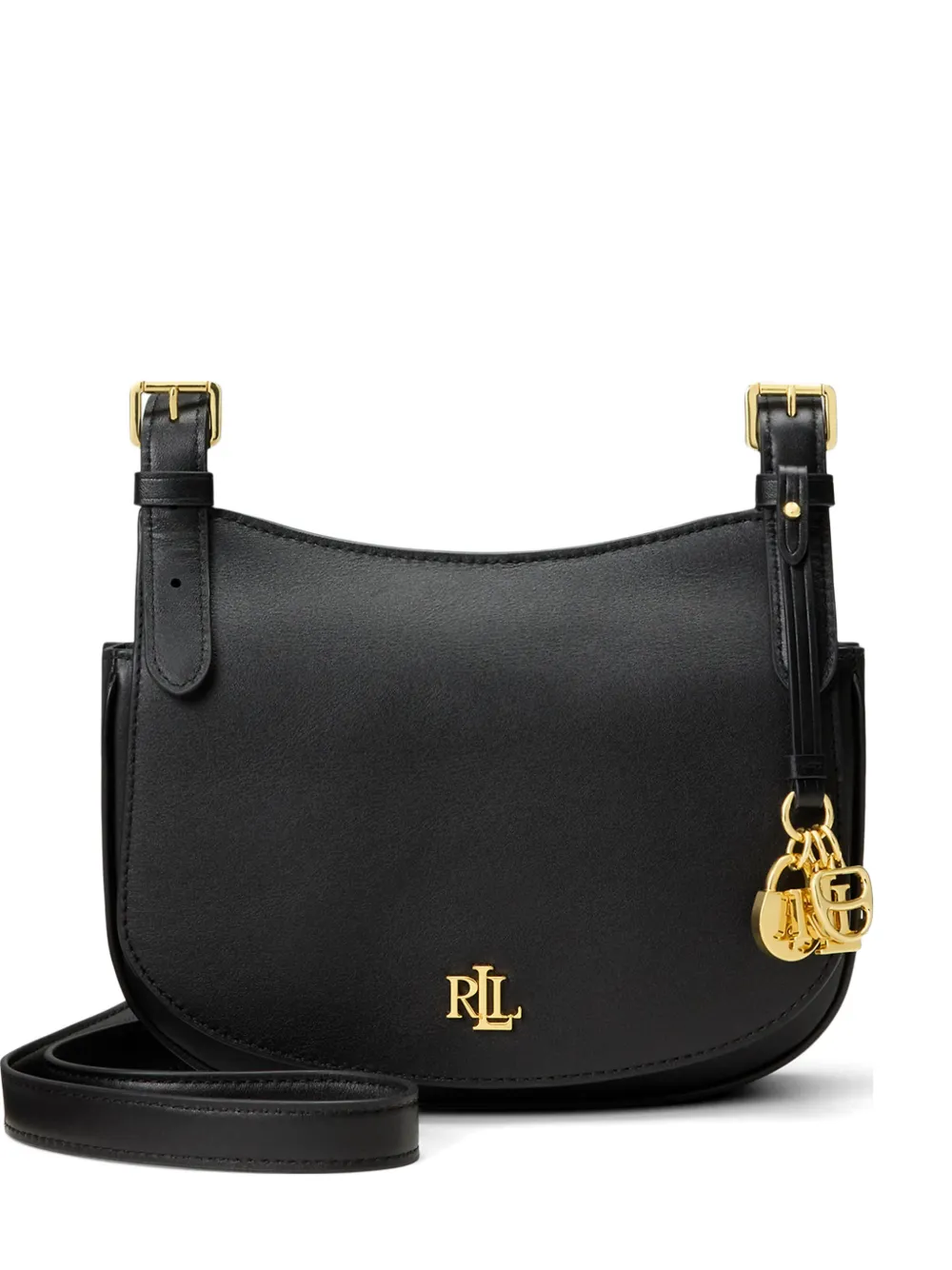 Lauren Ralph Lauren Borsa a tracolla Marcy con ciondolo - Nero