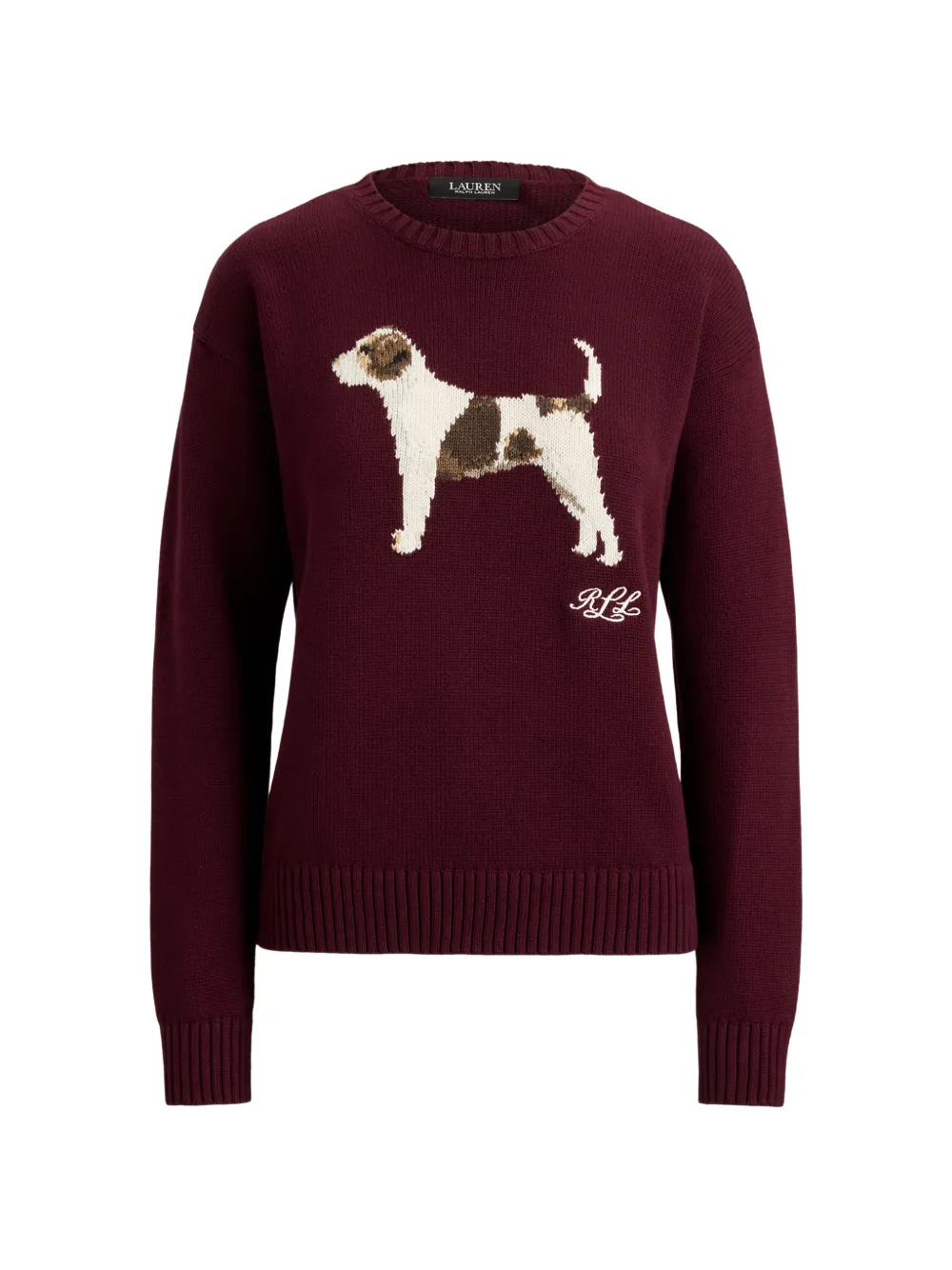 Lauren Ralph Lauren Pullover mit Intarsien-Muster - Rot