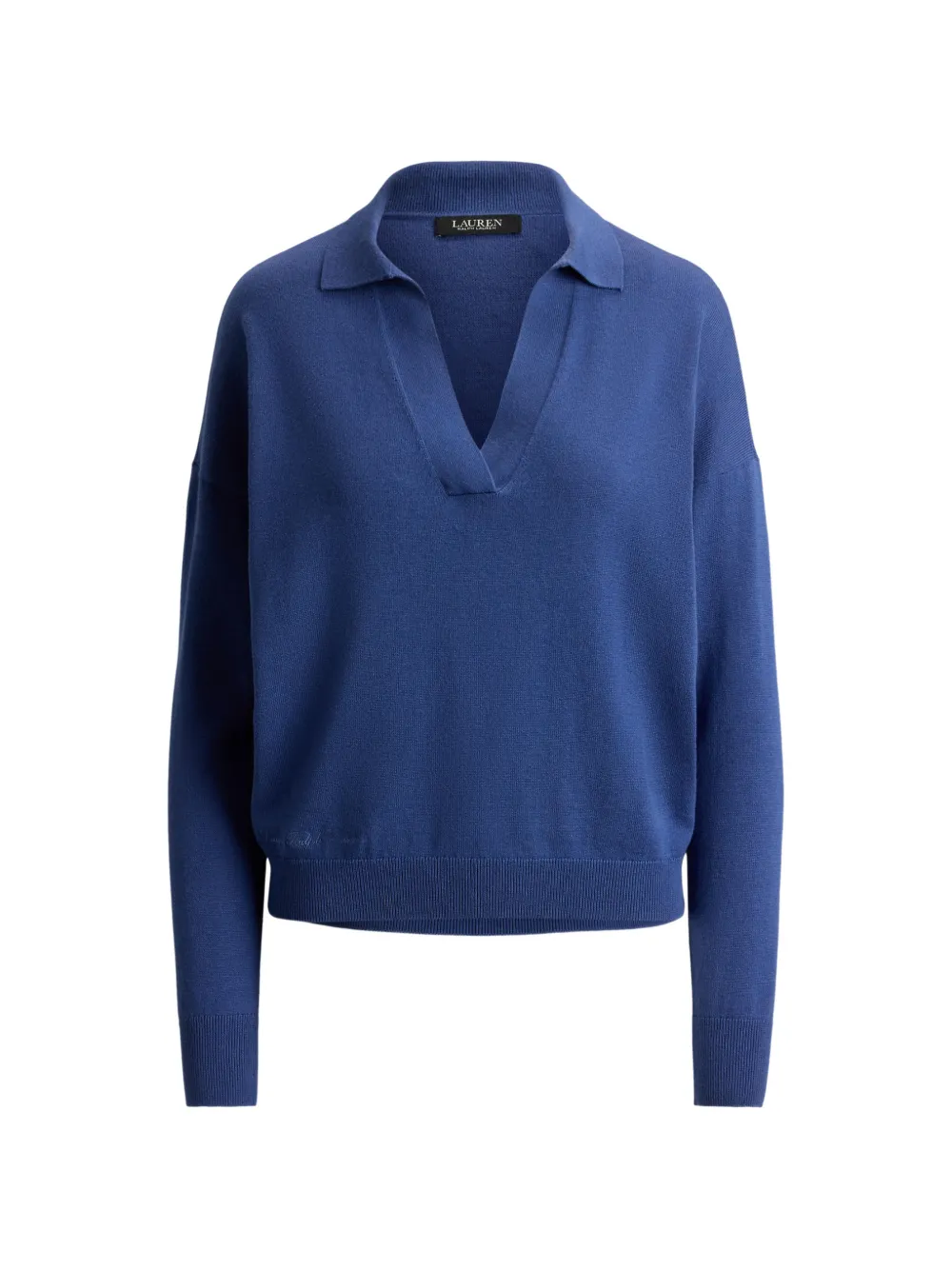 Lauren Ralph Lauren Maglione Johnny a coste - Blu