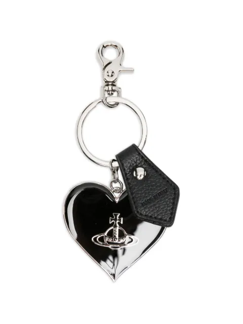 Vivienne Westwood Mirror Heart Orb keyring