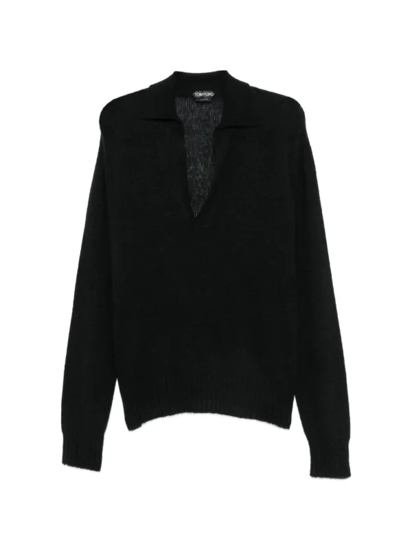 TOM FORD Vネック セーター | ブラック | FARFETCH JP