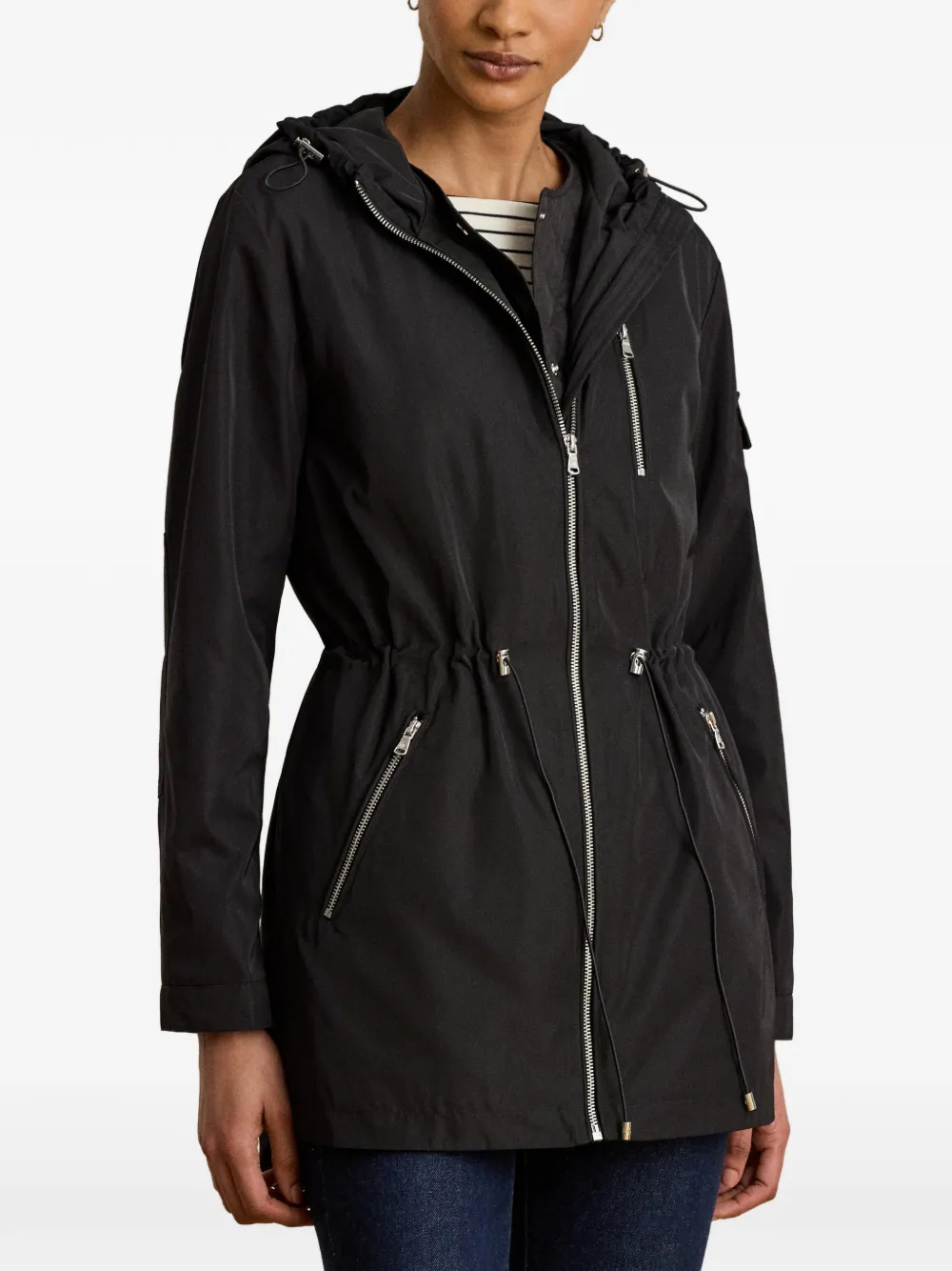 Lauren Ralph Lauren 2-in-1 jas met capuchon Zwart