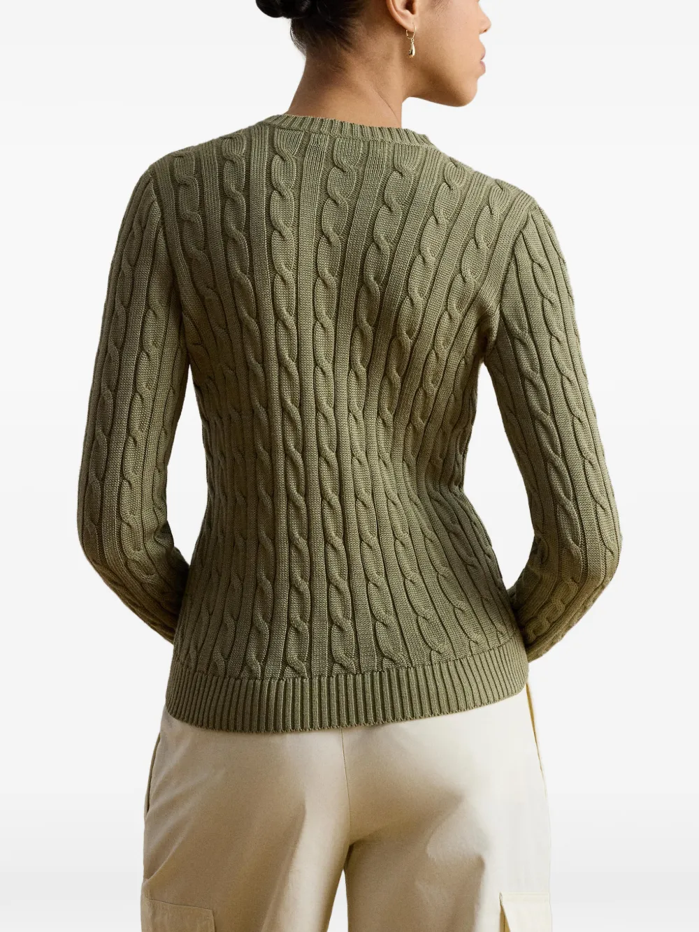Lauren Ralph Lauren Vest met geborduurd logo Groen