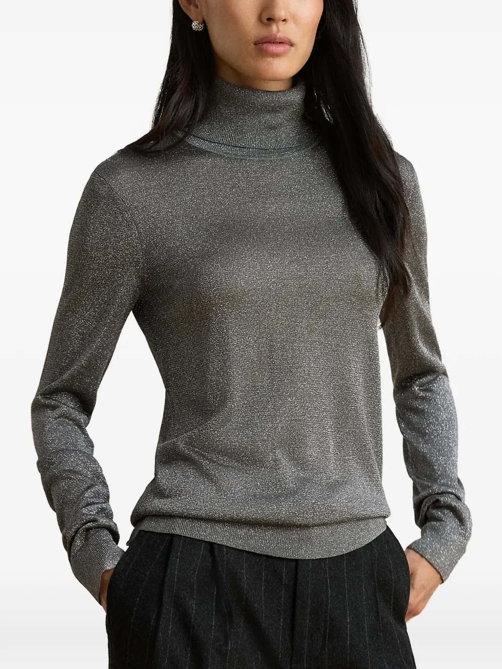 Lauren Ralph Lauren Coltrui met metallic effect Grijs