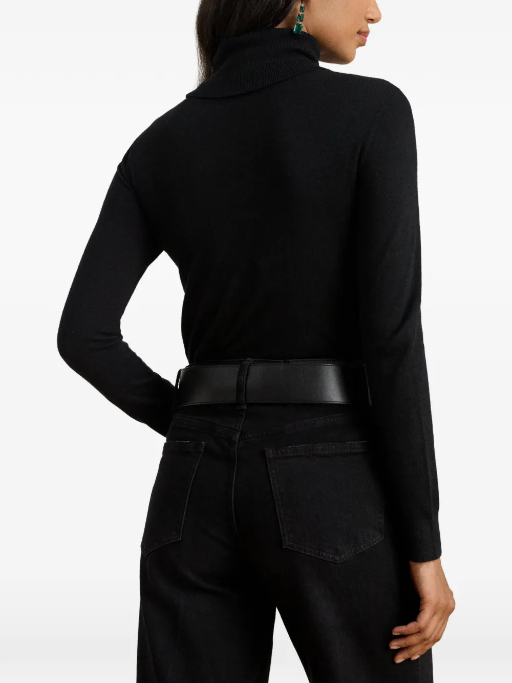 Lauren Ralph Lauren Coltrui met logoplakkaat Zwart