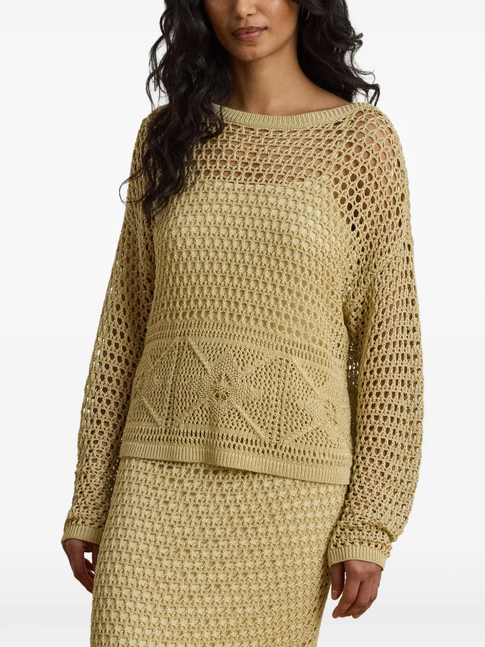 Lauren Ralph Lauren Gebreide trui Beige