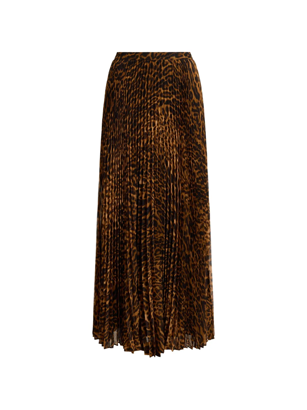Lauren Ralph Lauren leopard-pattern pleated midi skirt