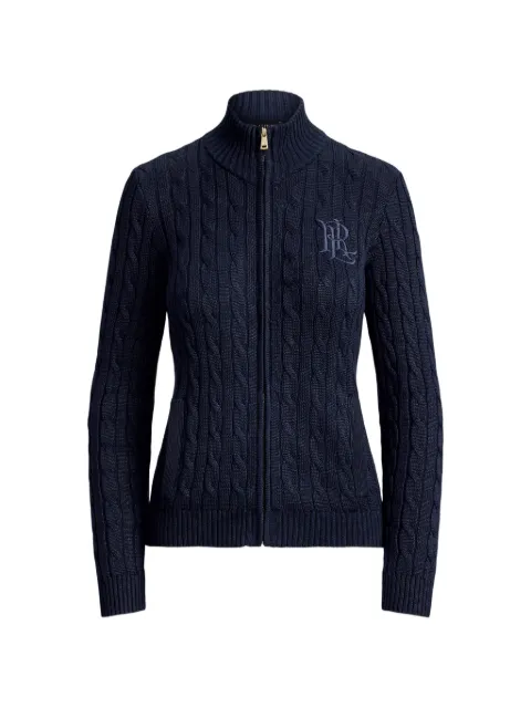 Lauren Ralph Lauren cable-knit zip-up cardigan