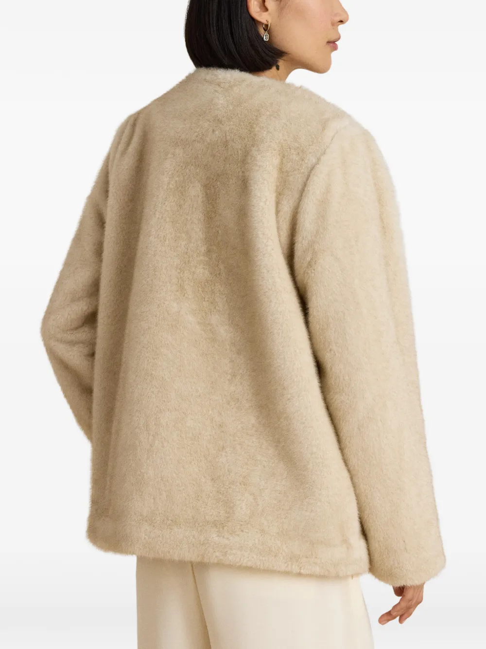 Lauren Ralph Lauren Jas met ronde hals Beige