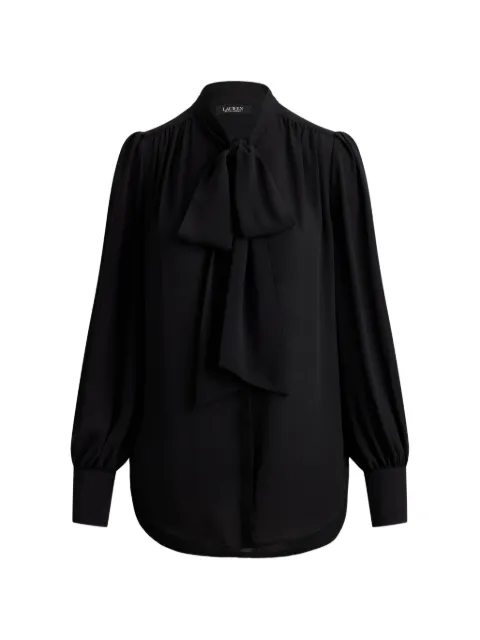 Lauren Ralph Lauren tie-neck blouson-sleeve blouse