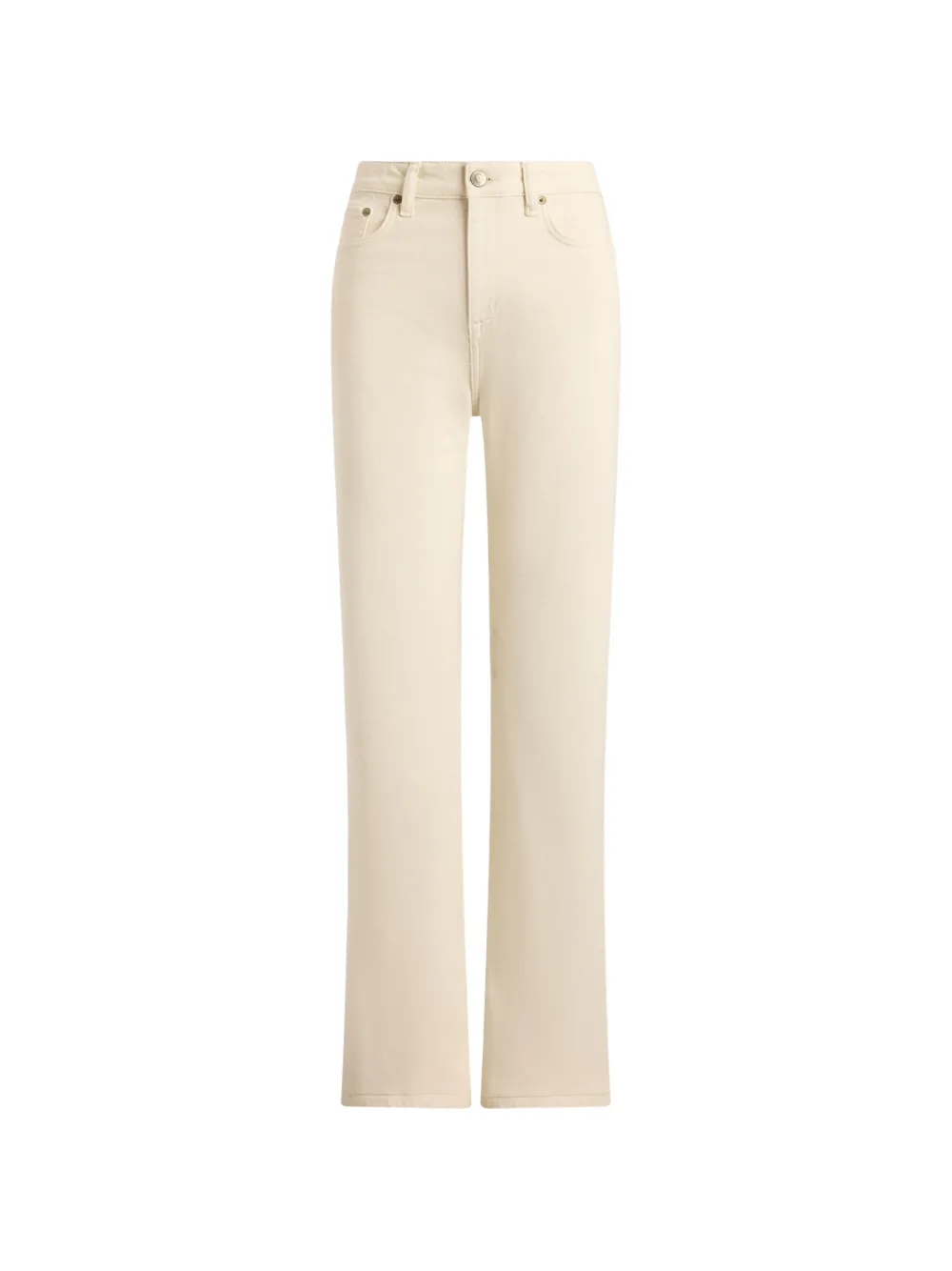 Lauren Ralph Lauren Jeans dritti a vita alta - Toni neutri