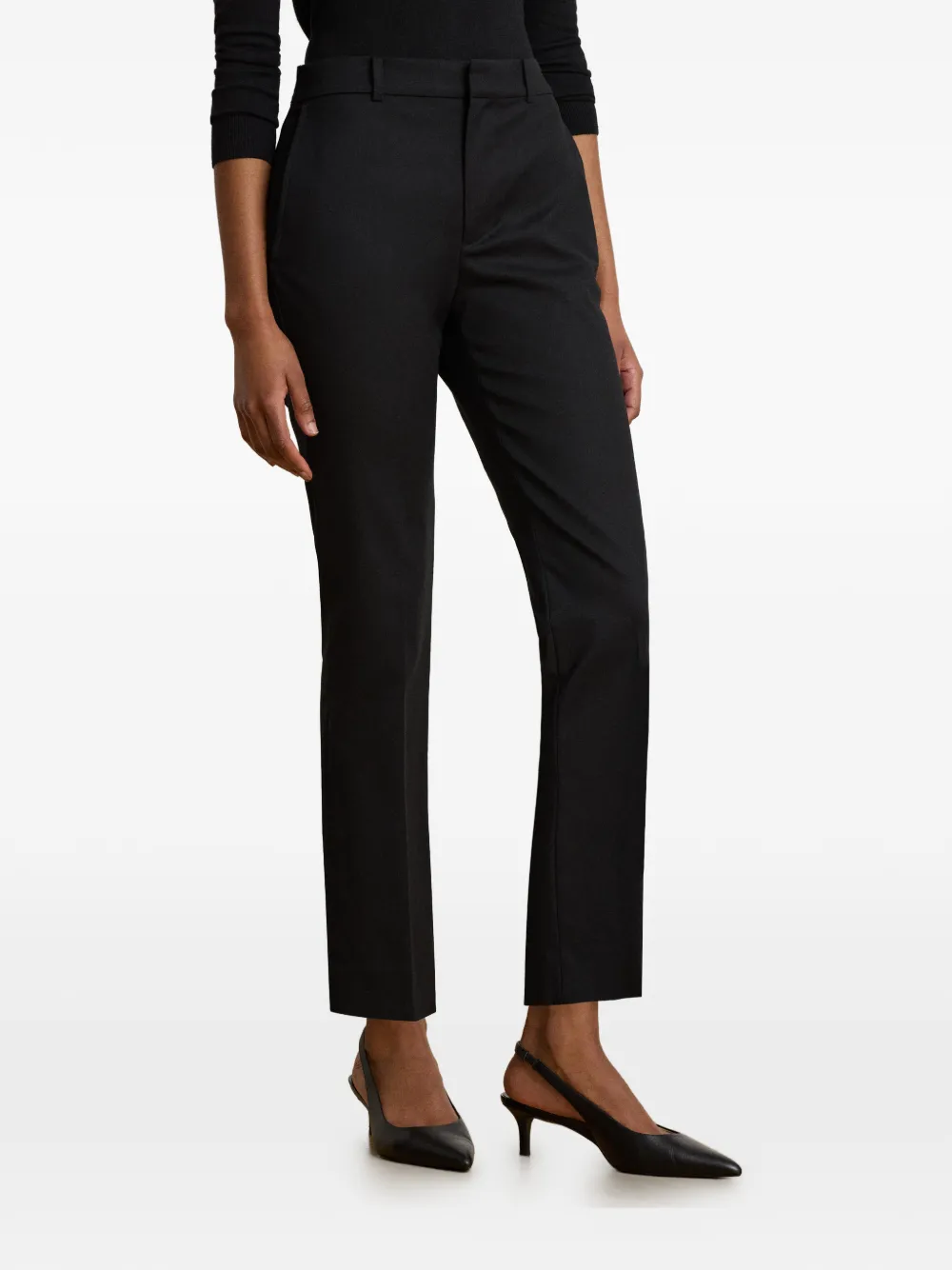 Lauren Ralph Lauren Slim-fit broek Zwart