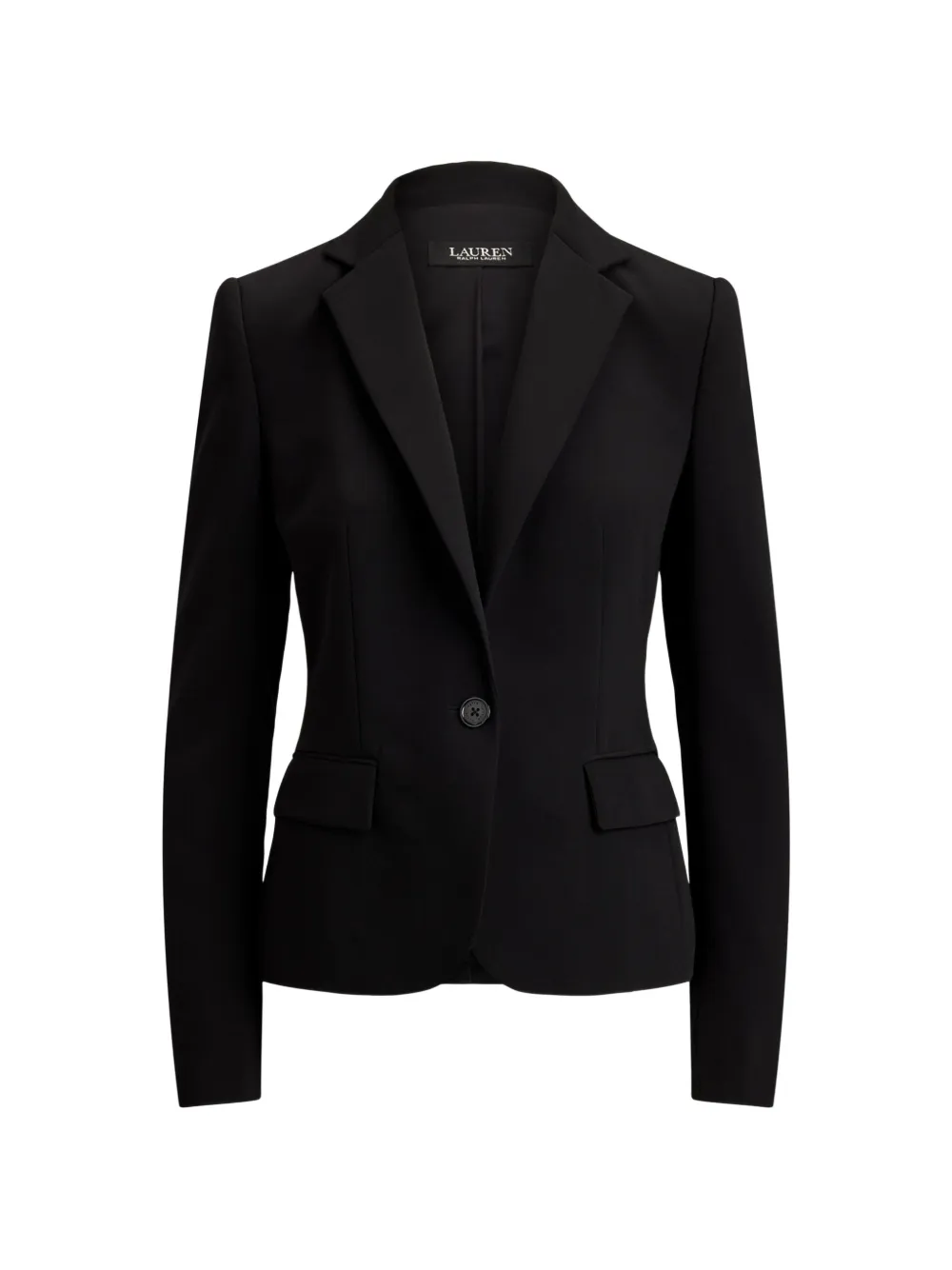 Lauren Ralph Lauren Blazer in crêpe elasticizzato - Nero