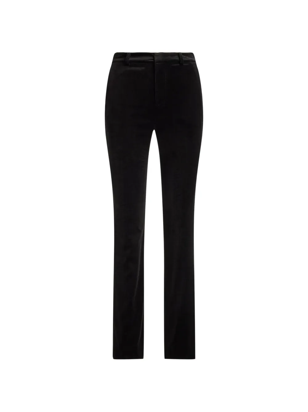 Lauren Ralph Lauren Korette Hose mit Samteffekt - Schwarz