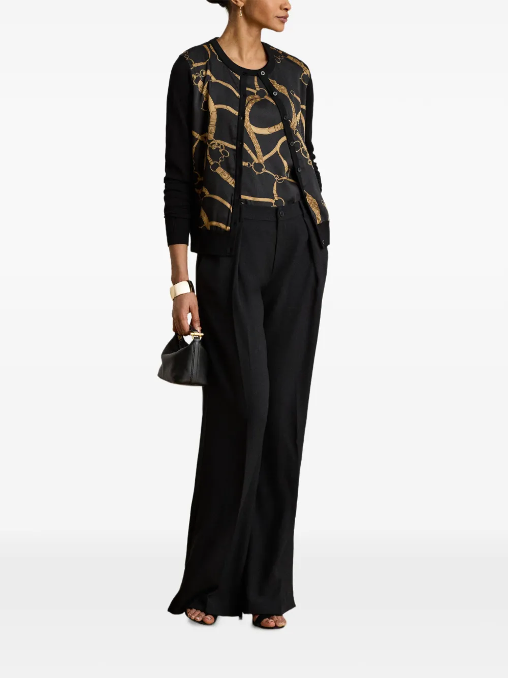 Lauren Ralph Lauren Vest van katoenmix met print Zwart