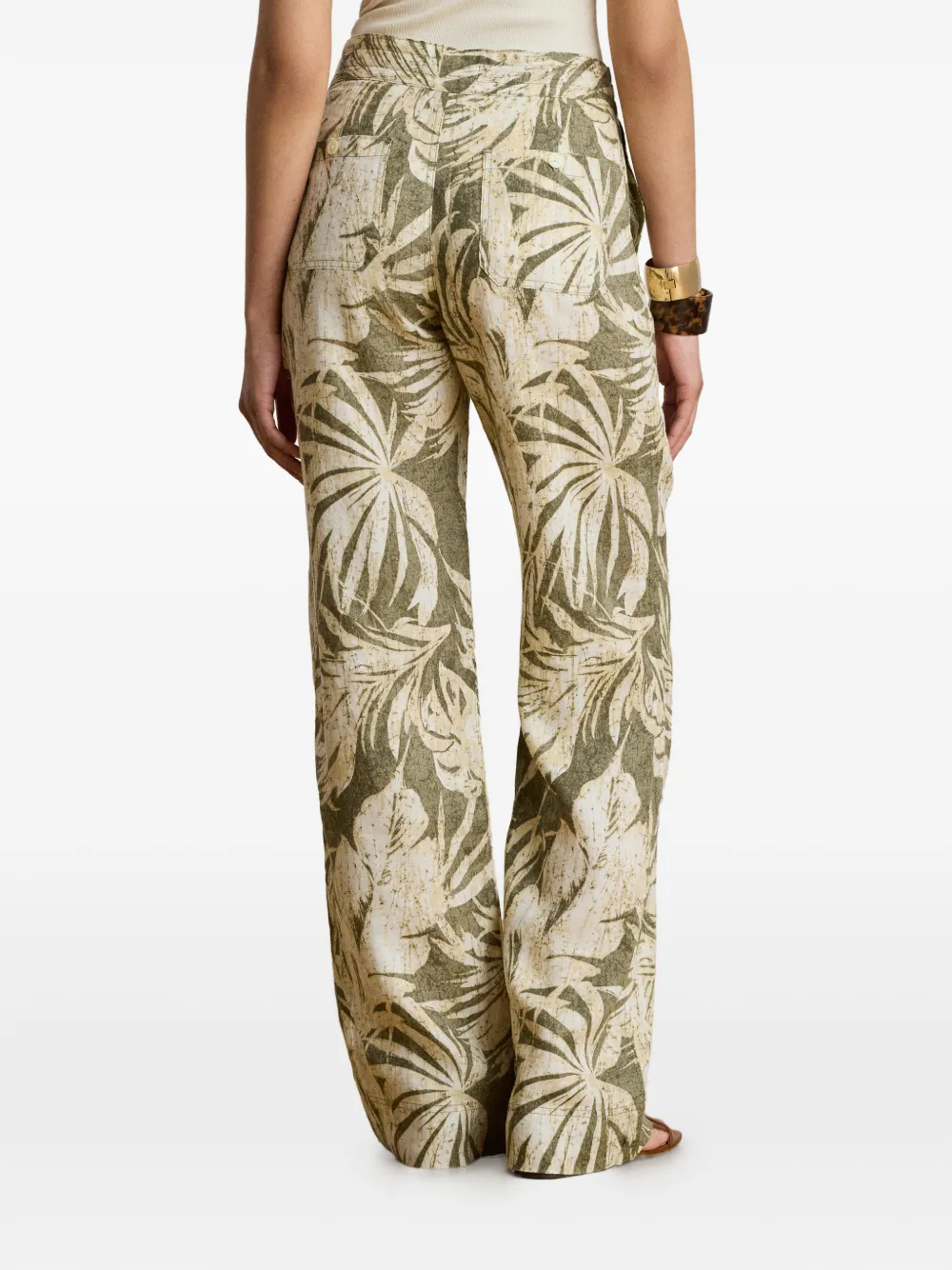Lauren Ralph Lauren Broek met trekkoord Beige