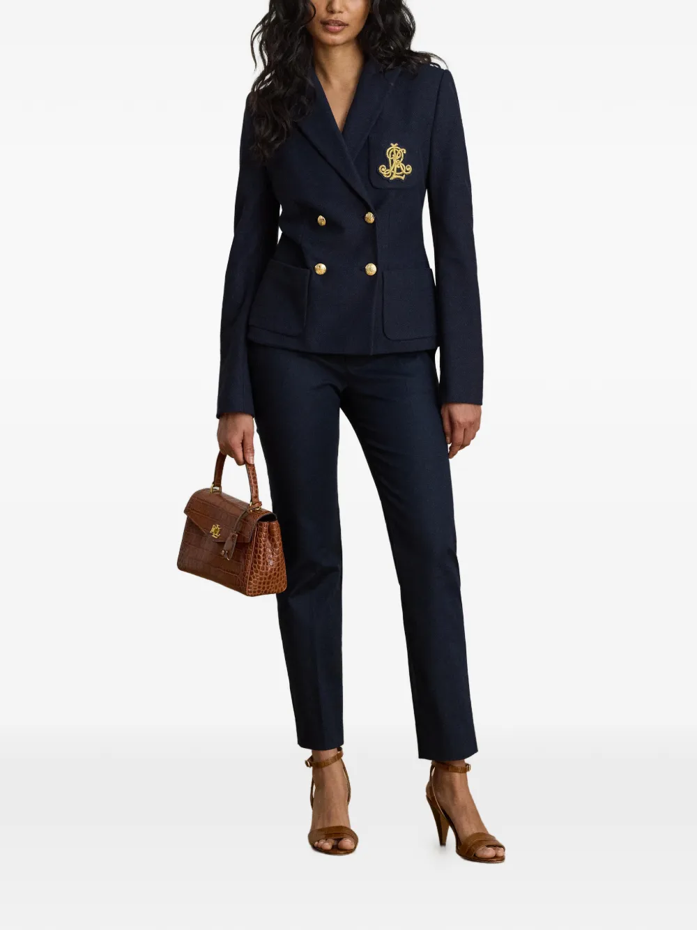 Lauren Ralph Lauren Straight broek Blauw