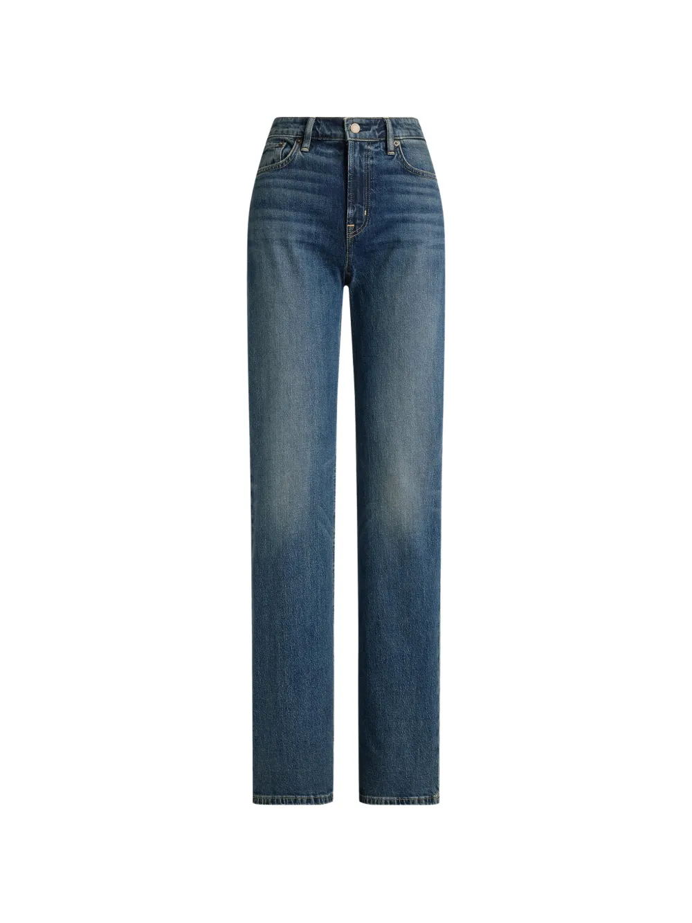 Lauren Ralph Lauren high-rise straight-leg jeans
