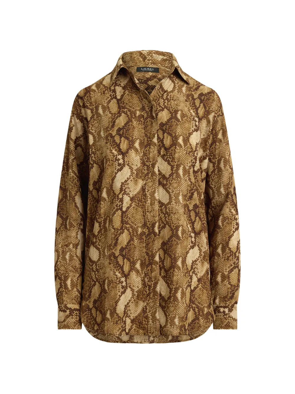 Lauren Ralph Lauren Camicia con stampa - Marrone