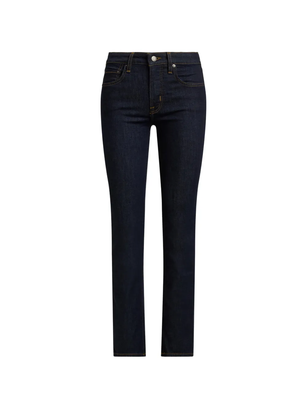 Lauren Ralph Lauren Jeans dritti a vita alta - Blu