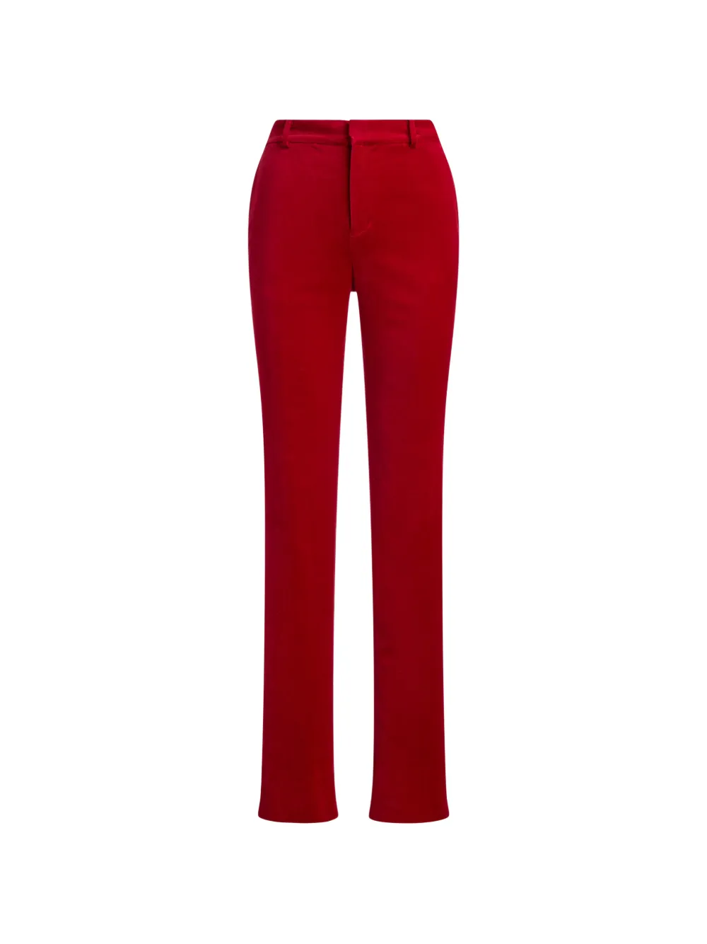 Lauren Ralph Lauren Korette Hose aus Samt - Rot