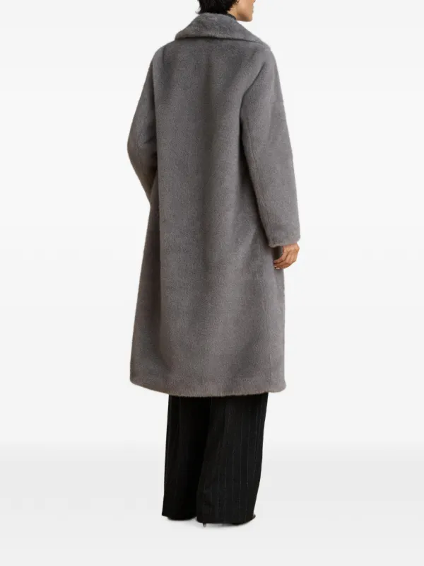 【美品】Ralph Lauren ダークグレー コート（38） Lauren Ralph Lauren notched-lapels Coat | Grey | FARFETCH