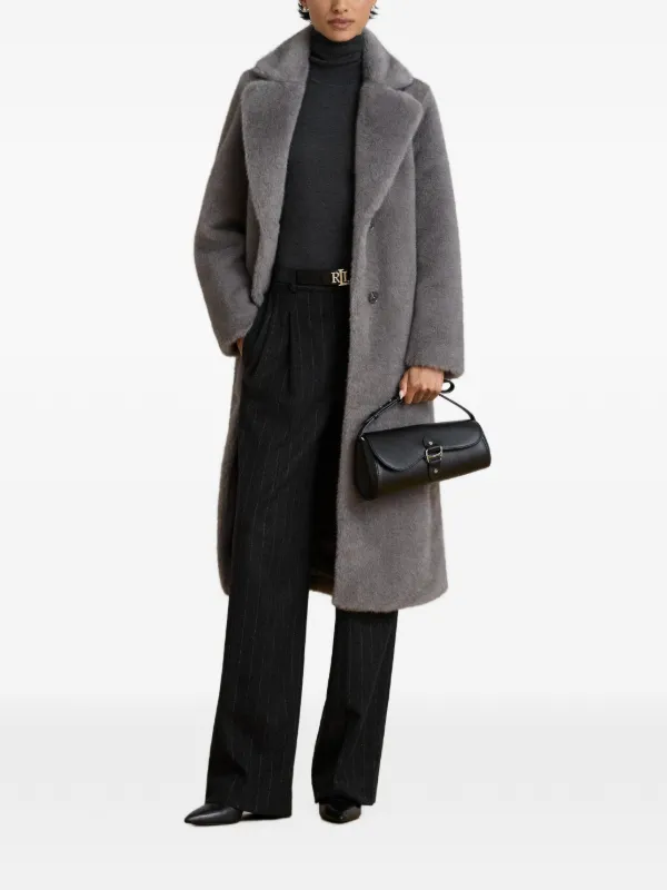 Lauren Ralph Lauren notched-lapels Coat | Grey | FARFETCH