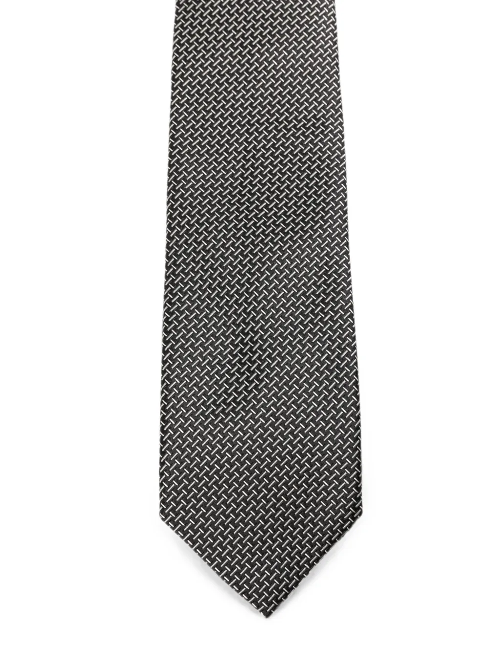  Tom Ford Patterned Tie - Negro 