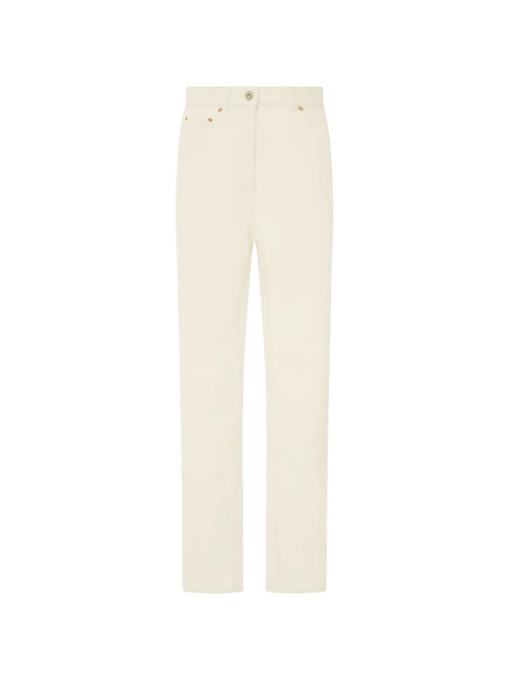 Another Tomorrow slim-fit jeans - Nude